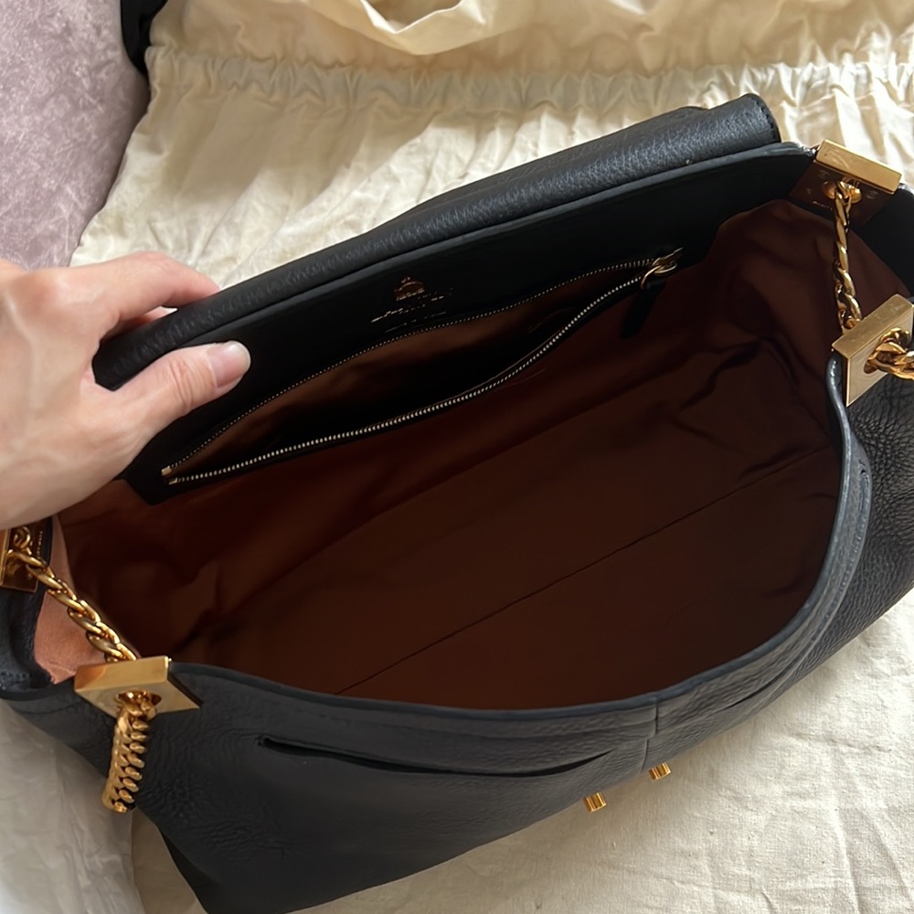 Lanvin NWOT Leopard print pony hair leather bag - Picture 4 of 12